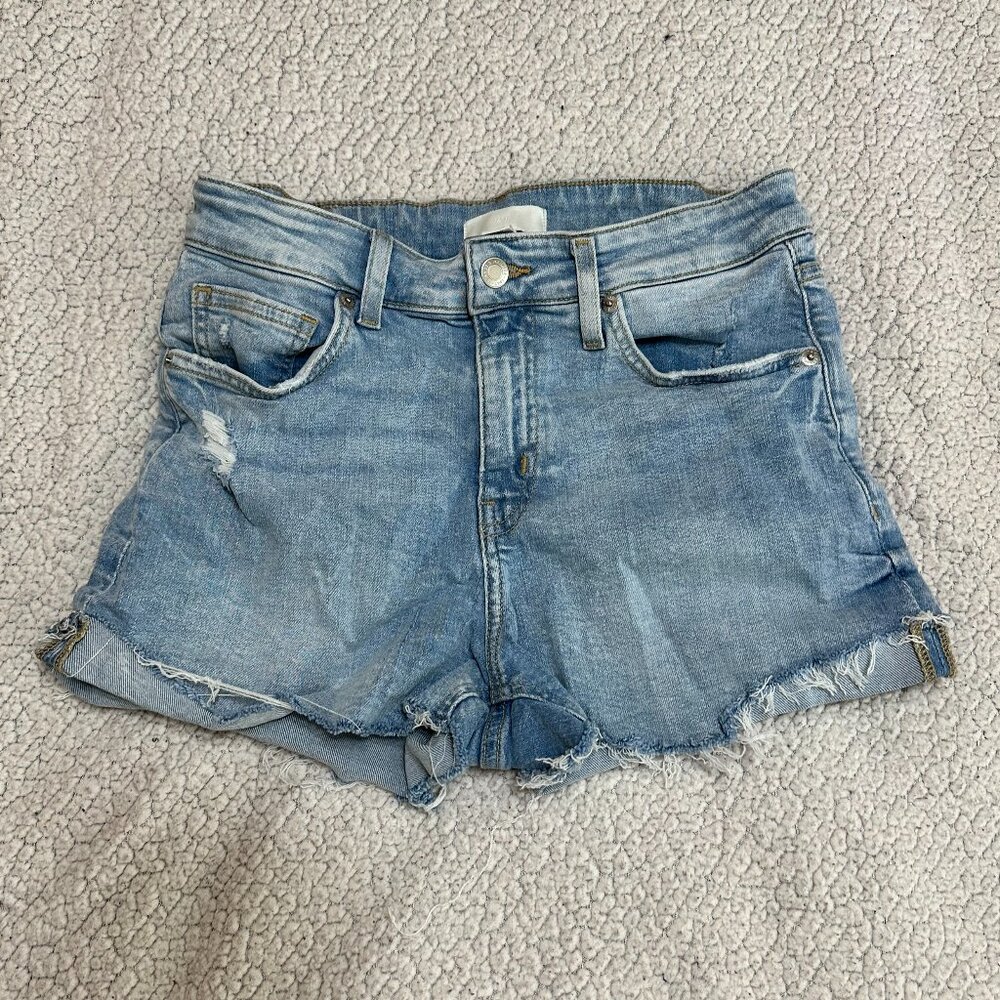 H&M High Waist Shorts Size 8
